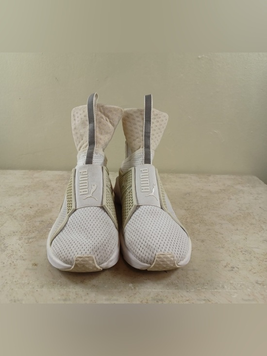 Puma Shoes - Puma White Slip-On Sneakers Women’s 7.5 EU 38 Lightweight Athleisure
